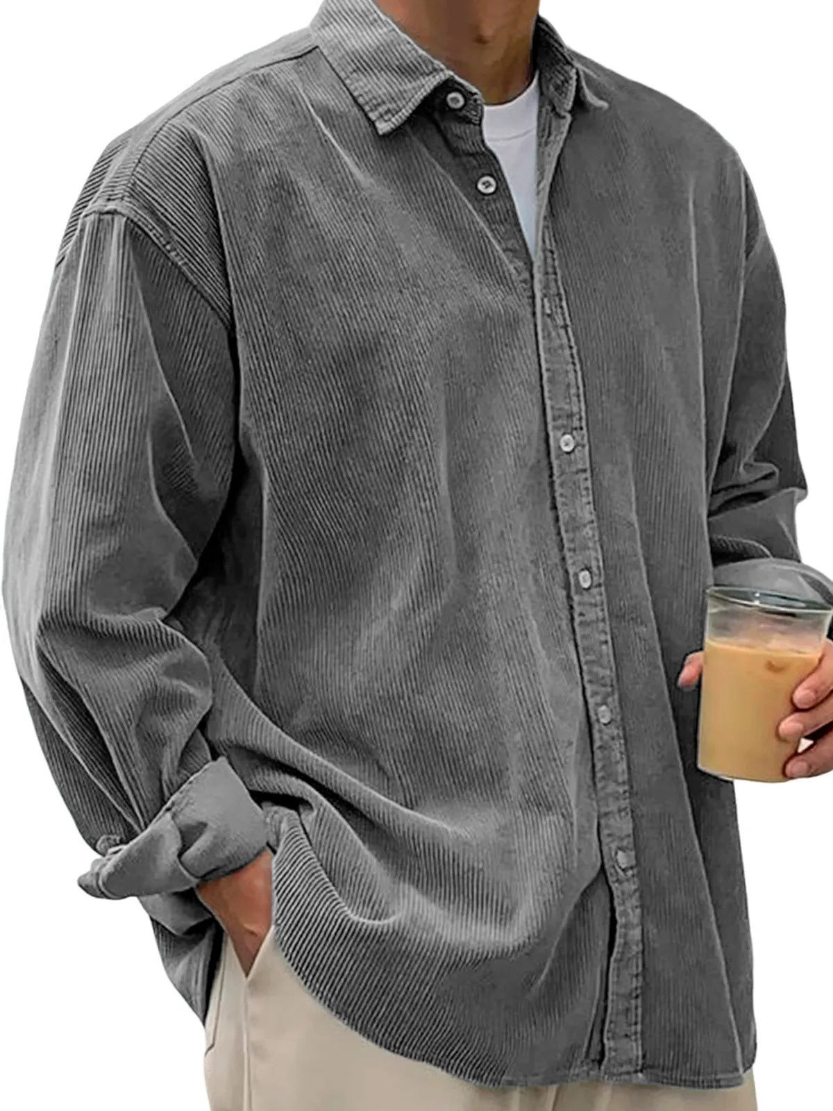 Men's Casual Loose Shirt