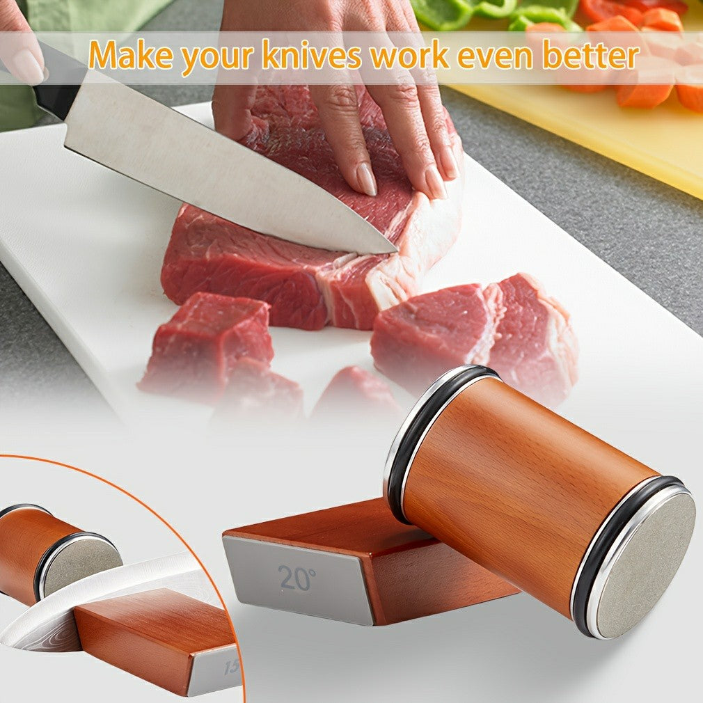 Dual-Grind Rolling Knife Sharpener,