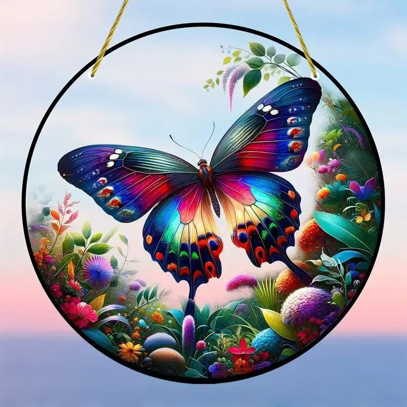 Creative Butterfly Decoration Acrylic Hanging Painting