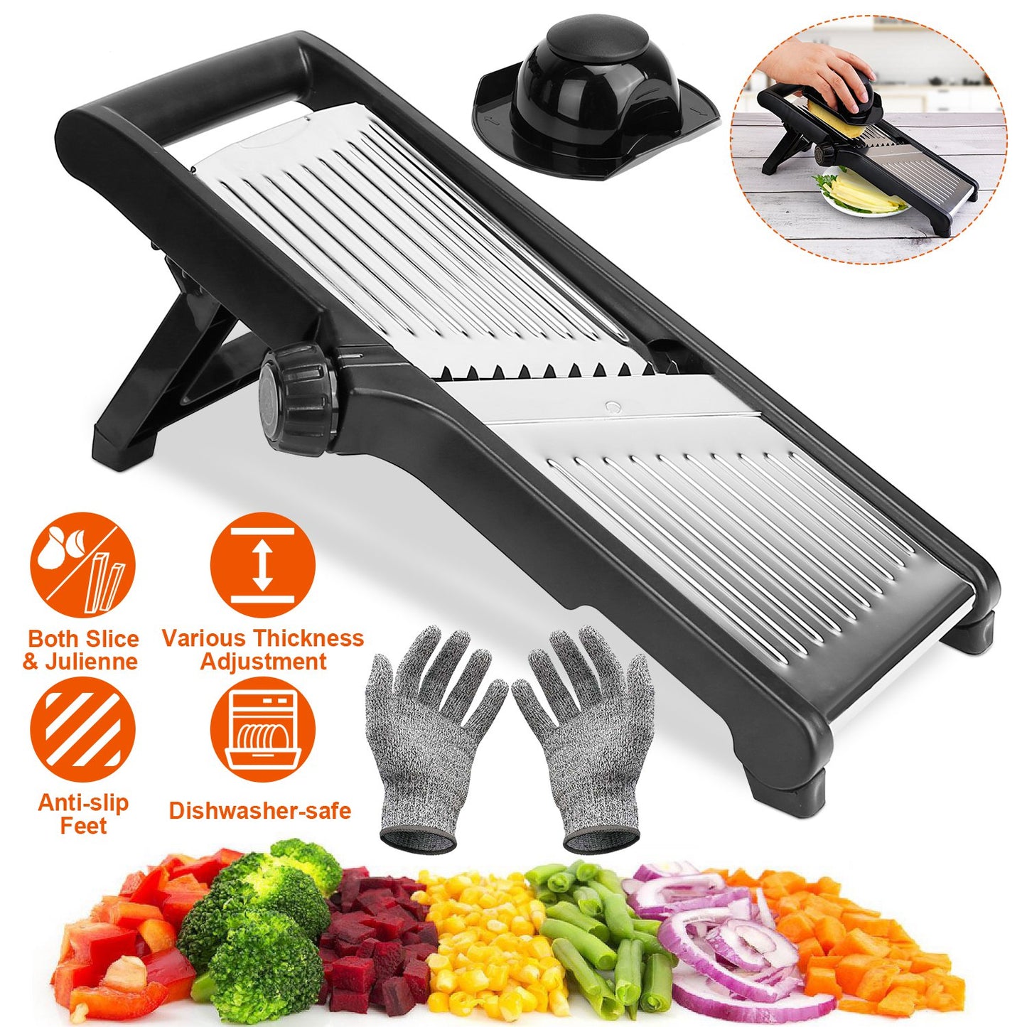 Food Slicer Stainless Steel