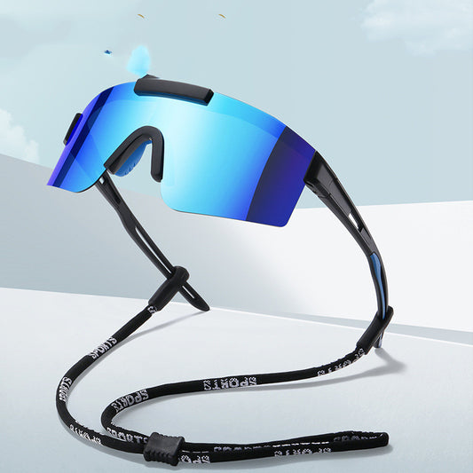 Trendy Large Frame Outdoor Cycling Sunglasses