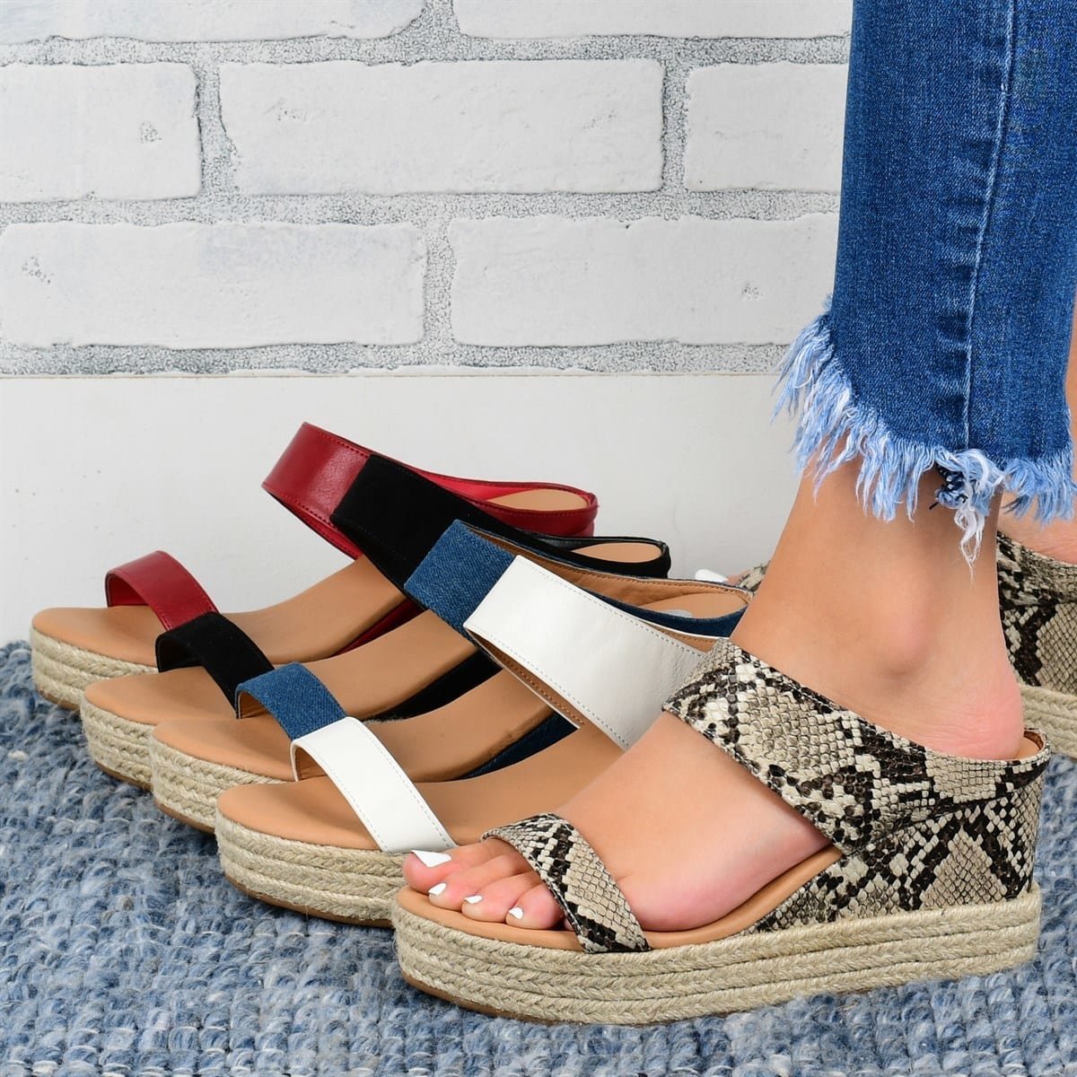 Wedge Heel Casual Sandals