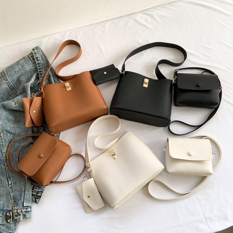 Western Three-piece Style Shoulder Bag