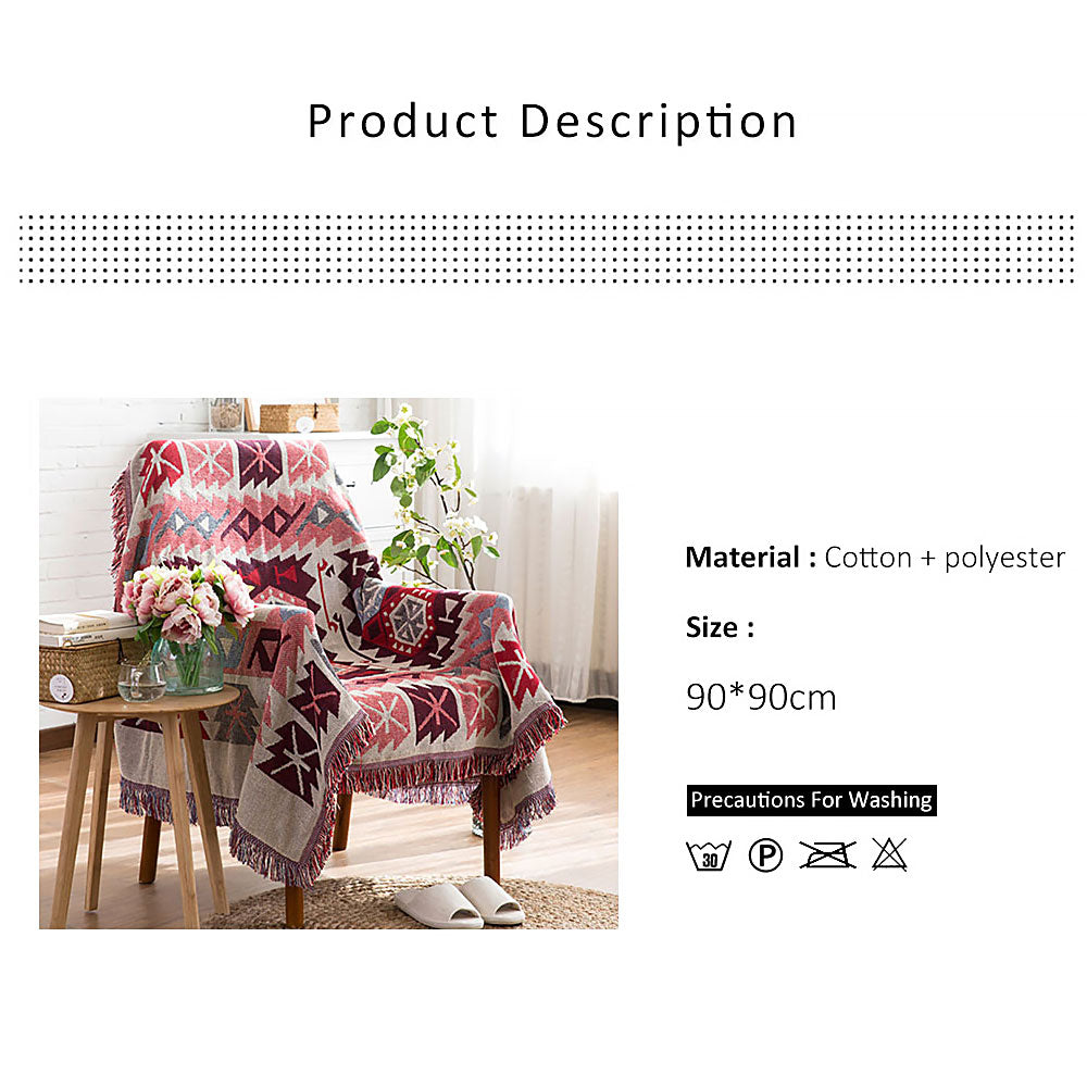 Nordic Knitted Blanket