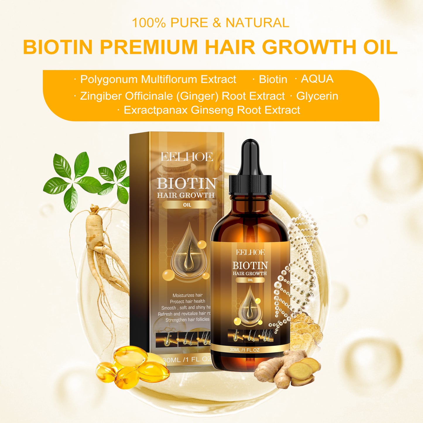 EELHOE - Biotin Hair Growth Oil