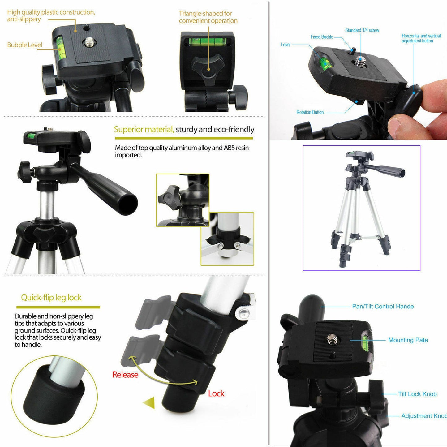 Professional Camera Tripod Stand