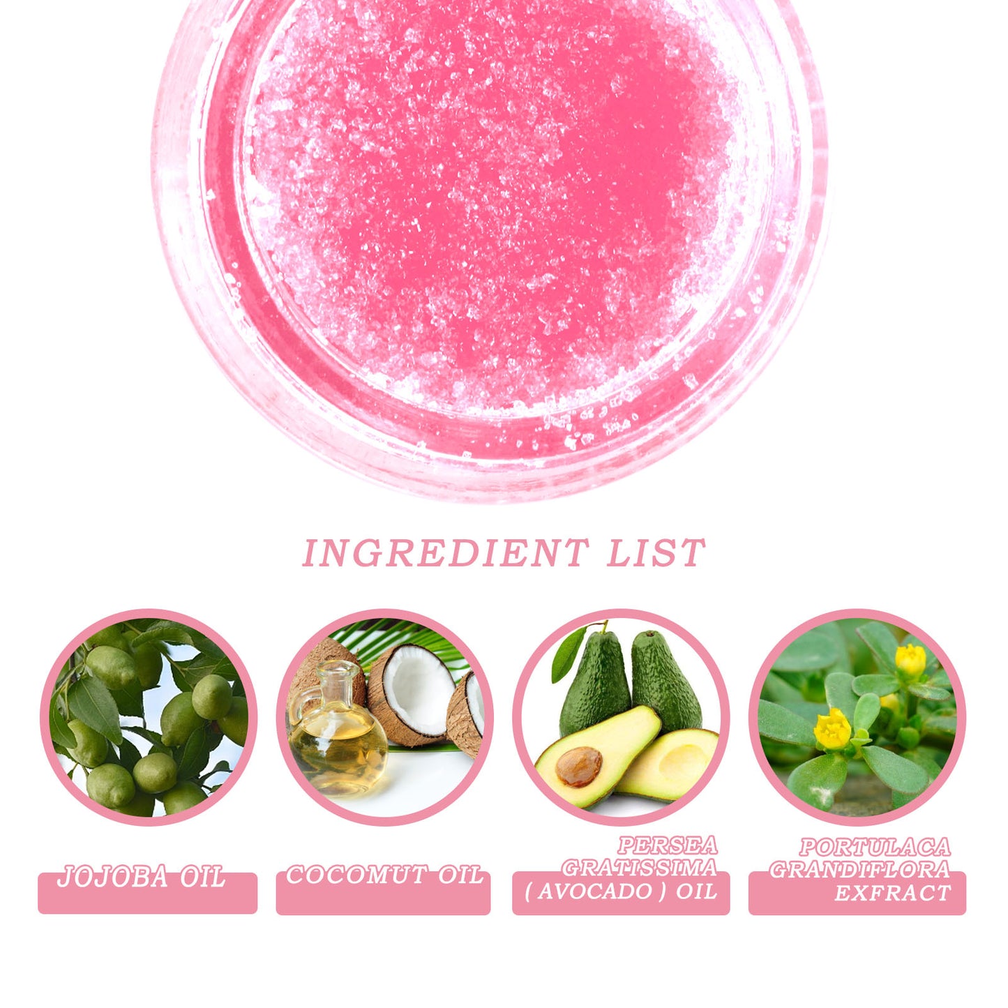 EELHOE Peach Lip Scrub For Fading Lip Lines