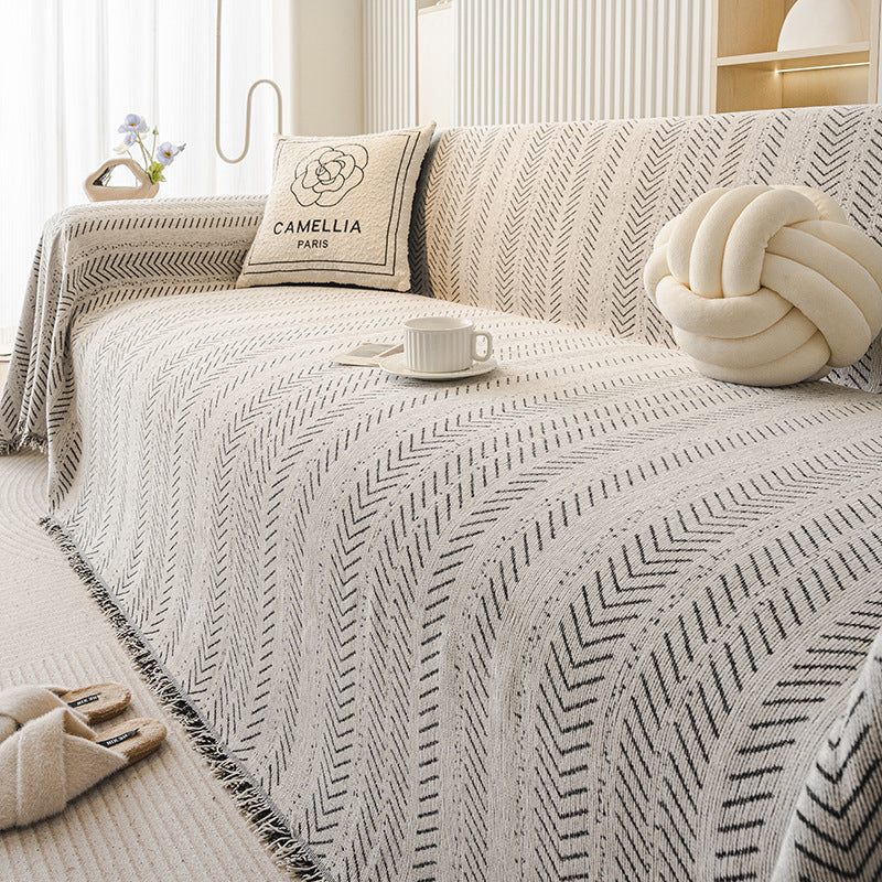 French Chaise Longue Sofa Cover