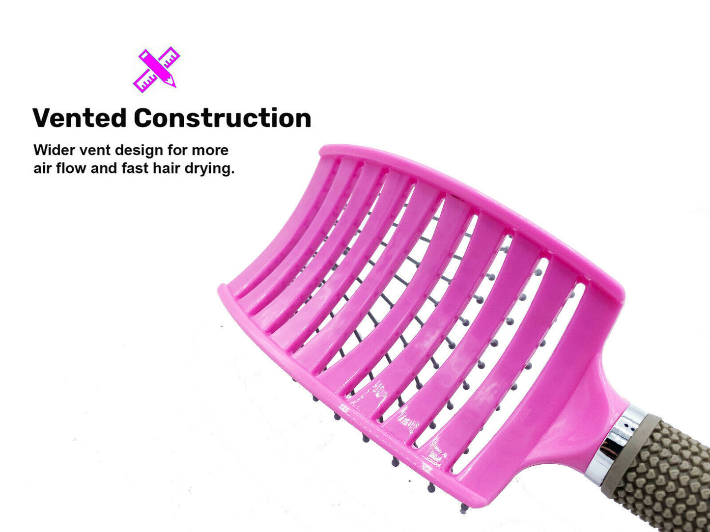 Women's Wet Curly Tangled Hair Brush