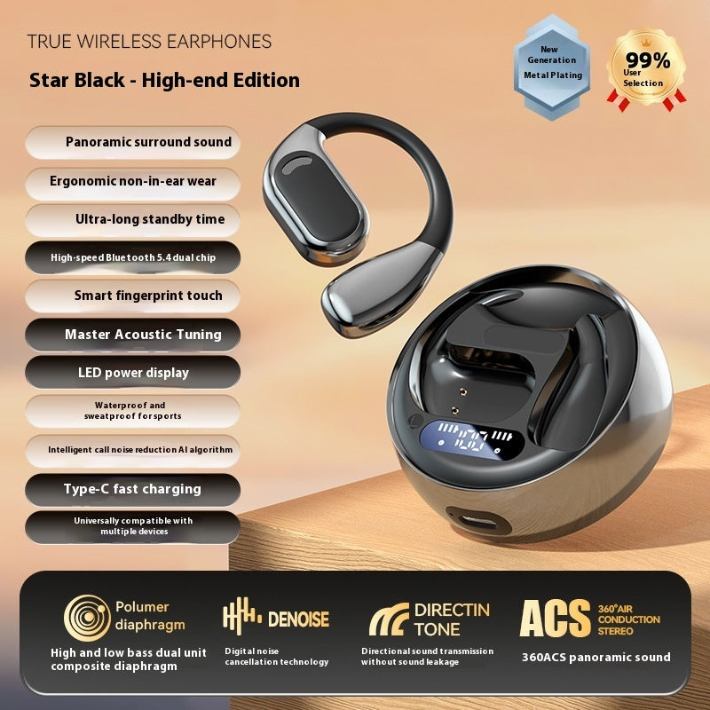 Ear Hook Bone Conduction Wireless Bluetooth Headset