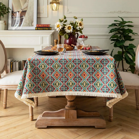 Nordic Small Floral Tablecloth