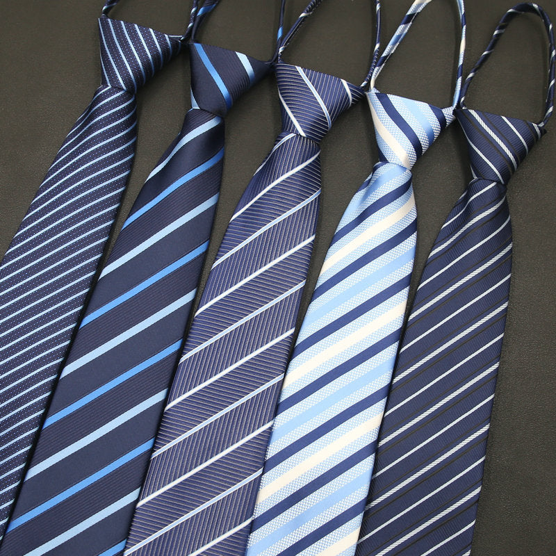 Men's Formal Business Zipper Tie