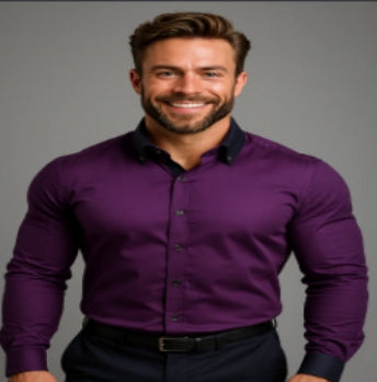 Men's Business Button Down Shirt
