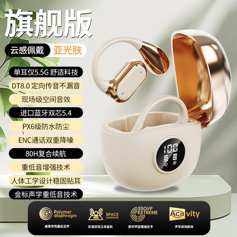 Ear Hook Bone Conduction Wireless Bluetooth Headset