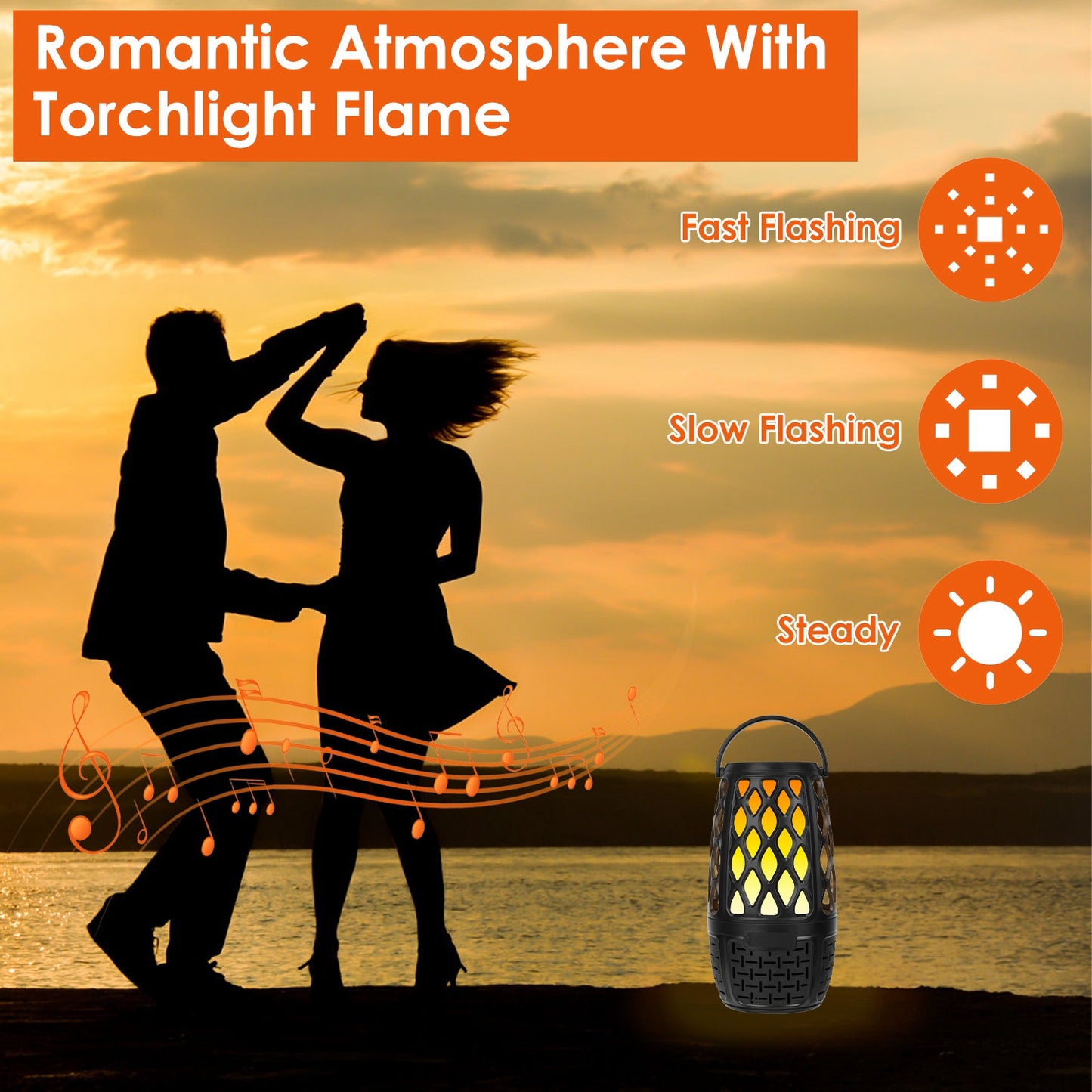IPX5 1Pc - 4 In 1 Wireless 5.3 Outdoor/Patio Speaker