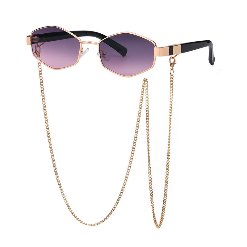 Women's Chain Style Sunglasses