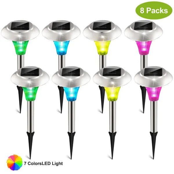 8Packs Solar Garden Lights - Outdoor
