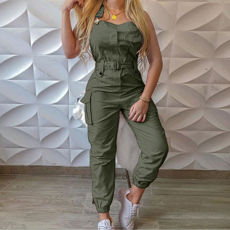 Women's Fashion Work Clothes Jumpsuit