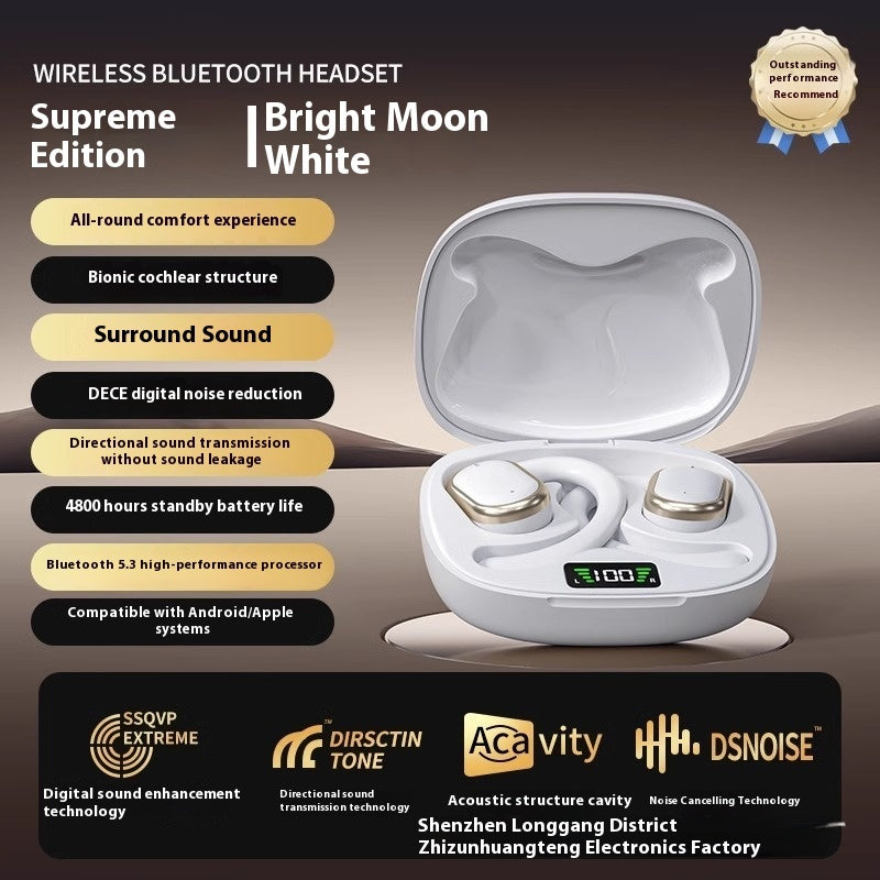 Ear Hook Bone Conduction Wireless Bluetooth Headset