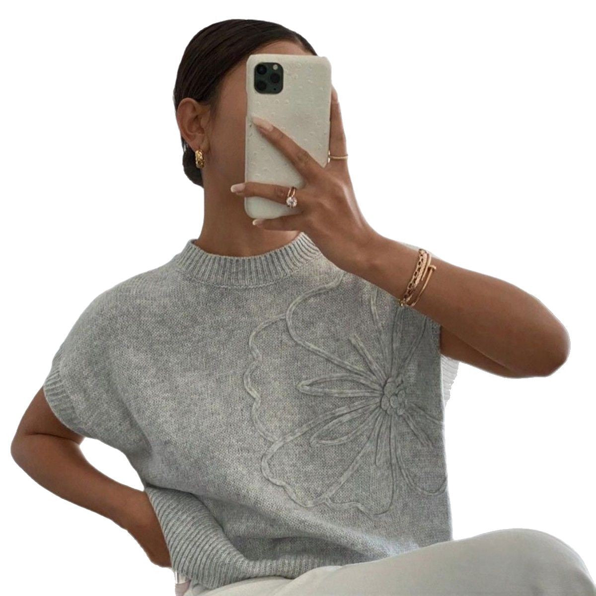 Women's Jacquard Top