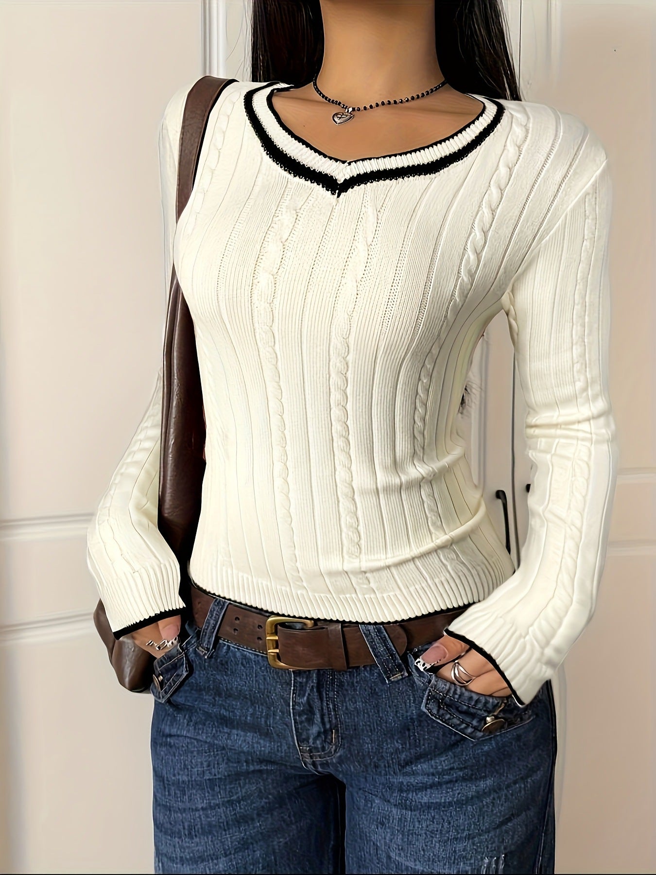 Women's Casual Sweater Slim