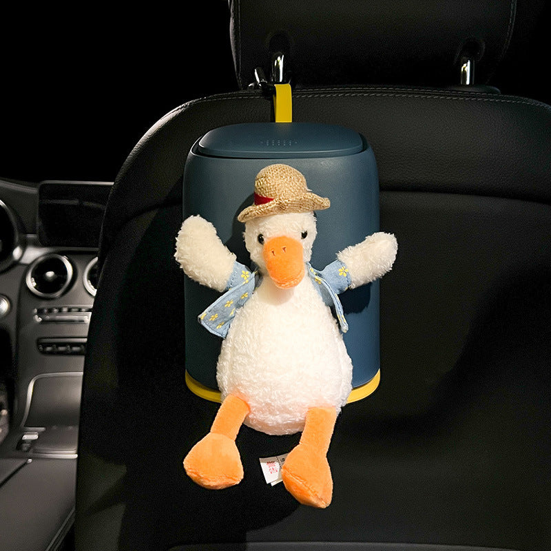 Car Cute Astronaut Trash Can