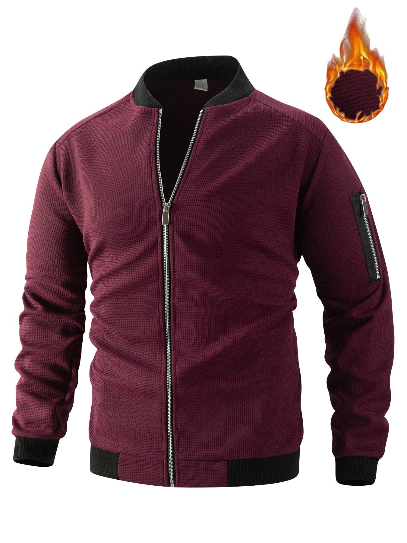 Men's Collar/Cardigan Coat