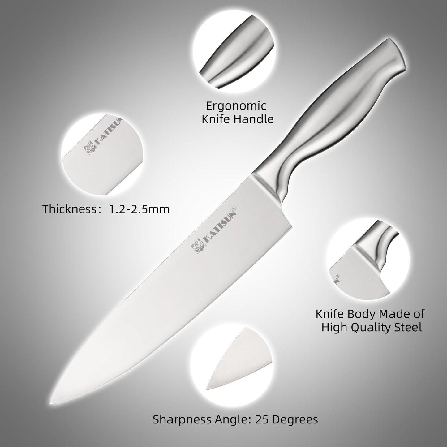 15 Pieces Knife Set