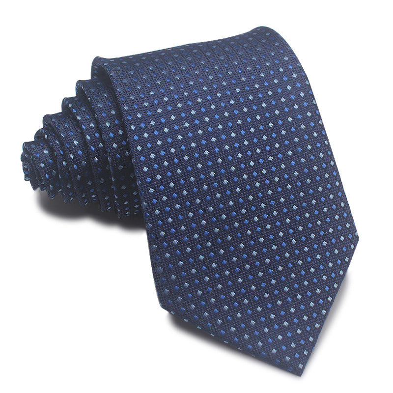 Men's Polyester Jacquard Striped Tie