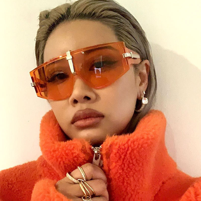 Women's Orange Sunglasses