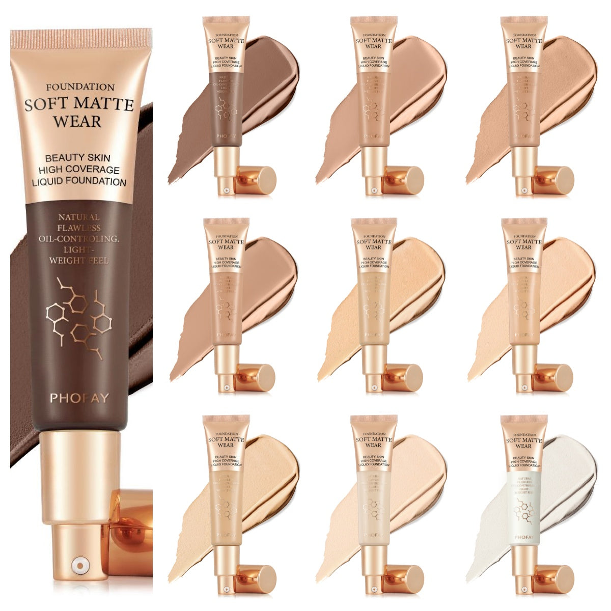 PHOFAY - Full Coverage Foundation