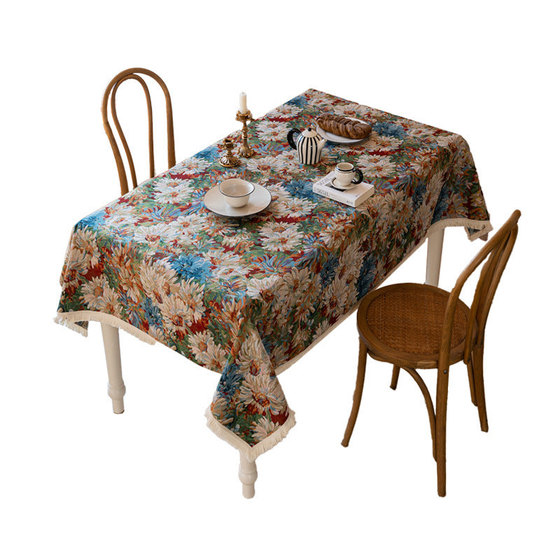 Nordic Small Floral Tablecloth