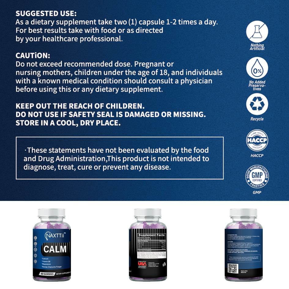CALM-B6 Gummie Vitamins