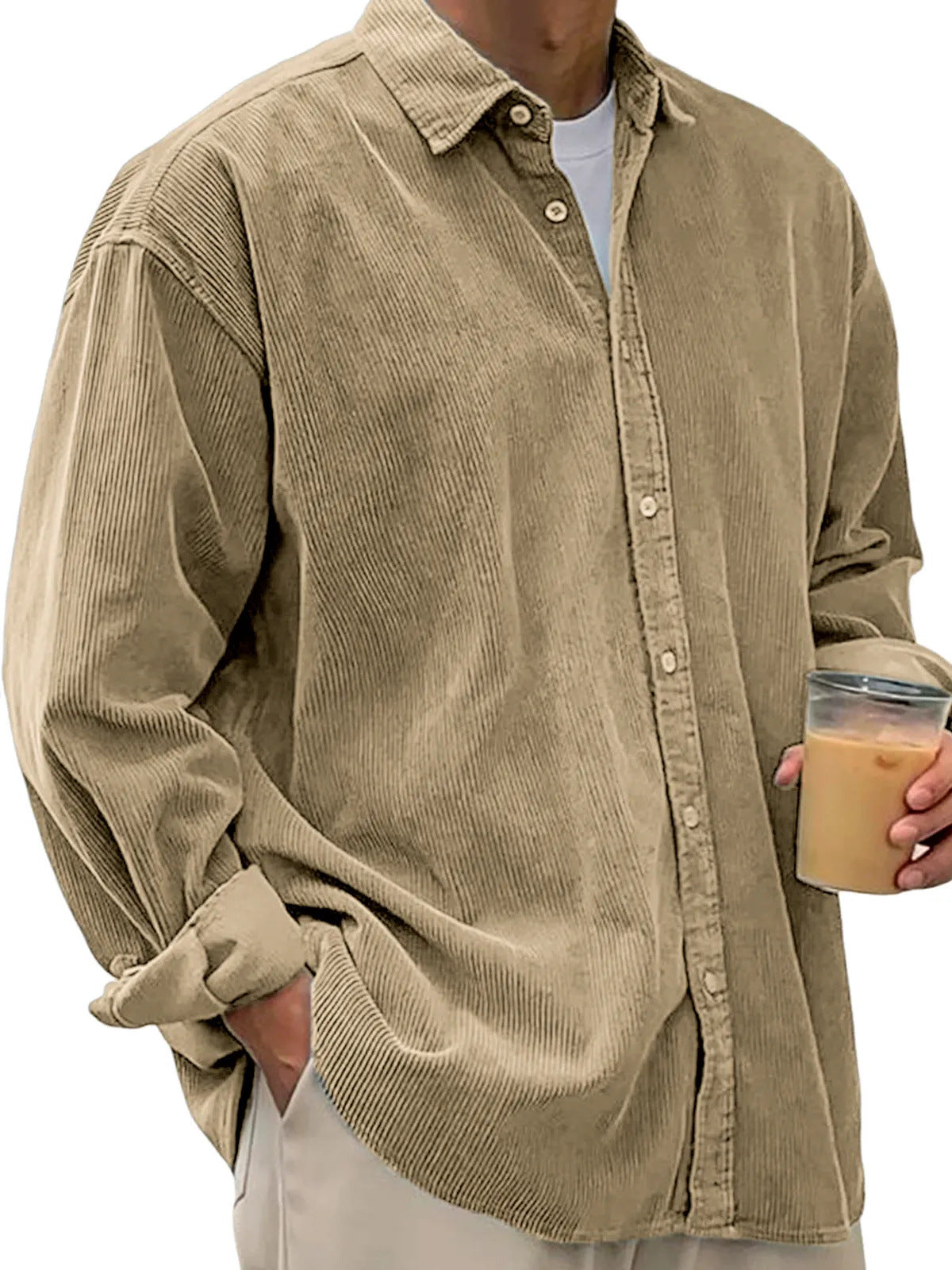 Men's Casual Loose Shirt
