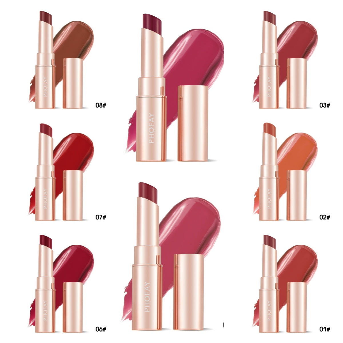 PHOFAY - Moisturizing Lipstick