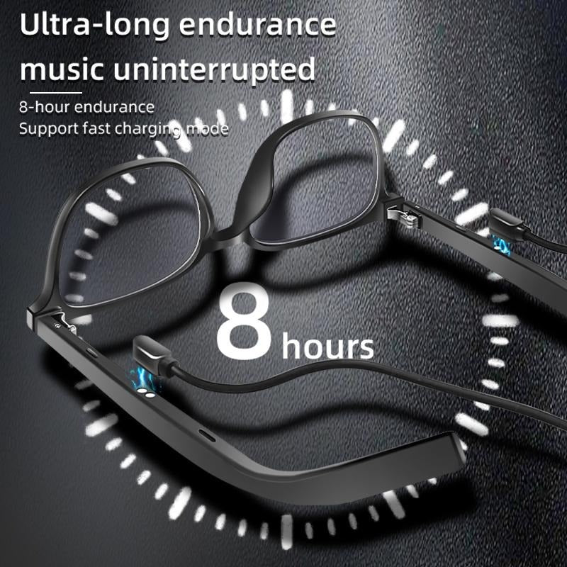 Smart AI Bluetooth Glasses With Magnetic Interchangeable Lenses