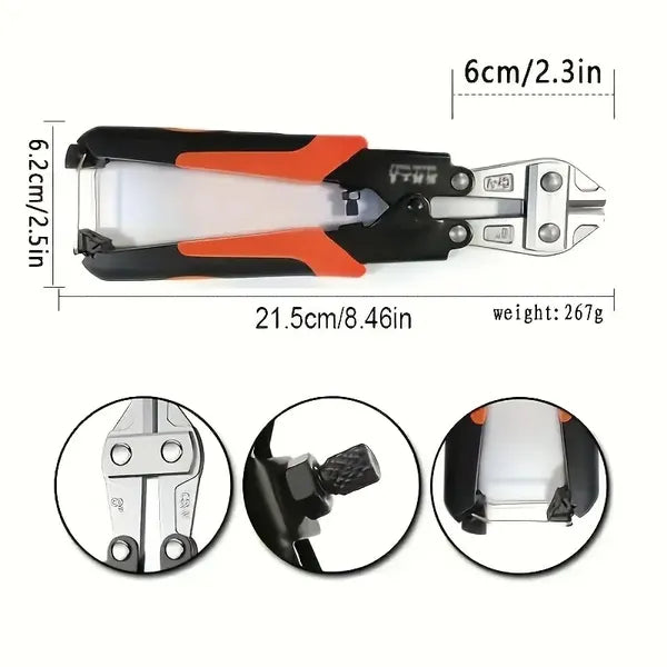 Heavy-duty 8-inch Multi-purpose Wire Cutters