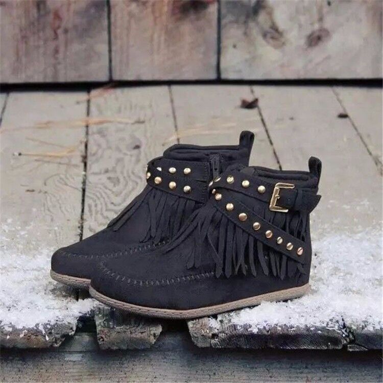 Retro Ankle Boots