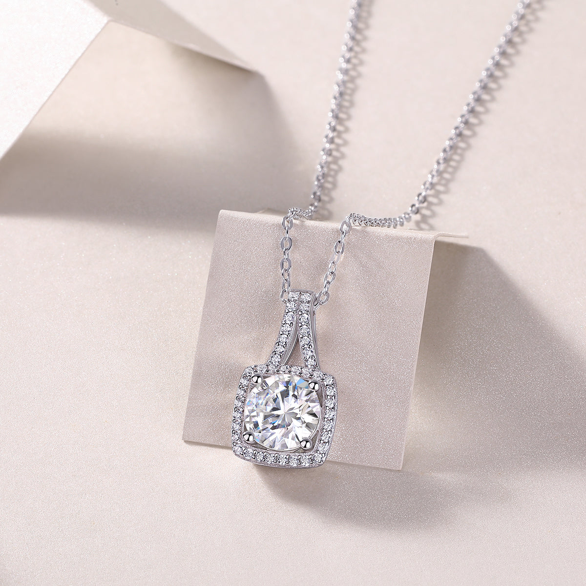 Small Square Diamond - A Fashionable & Luxurious Diamond Jewelry Piece Set