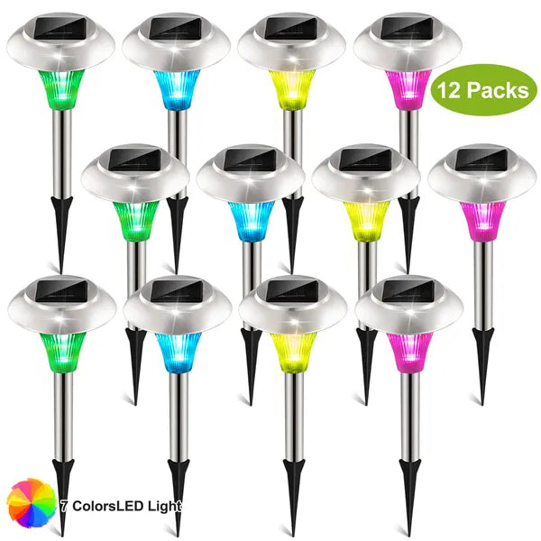 12Packs Solar Garden Lights - Outdoor
