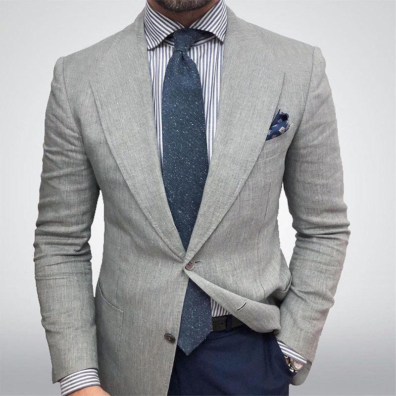 Men's Plus Size Suit Coat