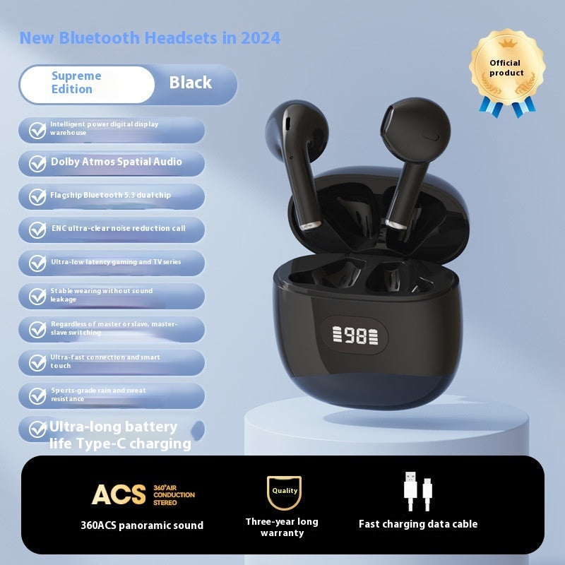 Ear Hook Bone Conduction Wireless Bluetooth Headset