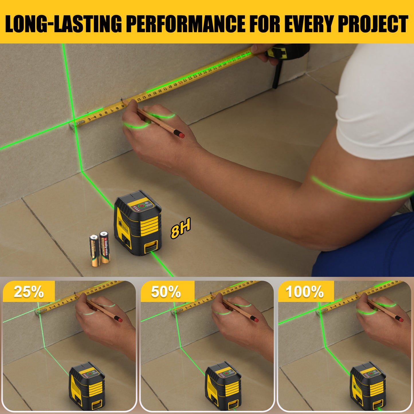 Laser Level With Self-leveling