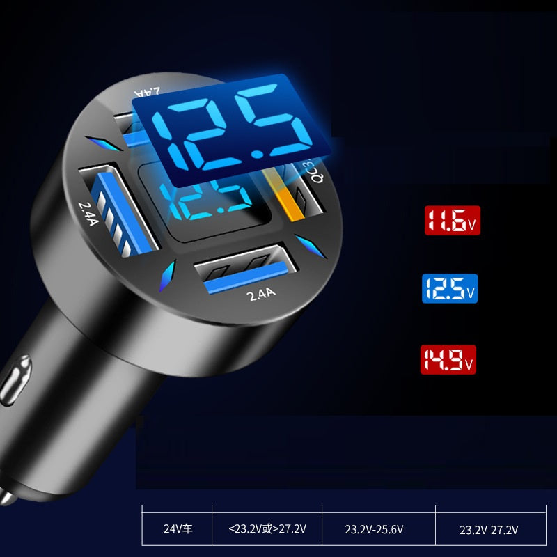 4USB Port Car Charger
