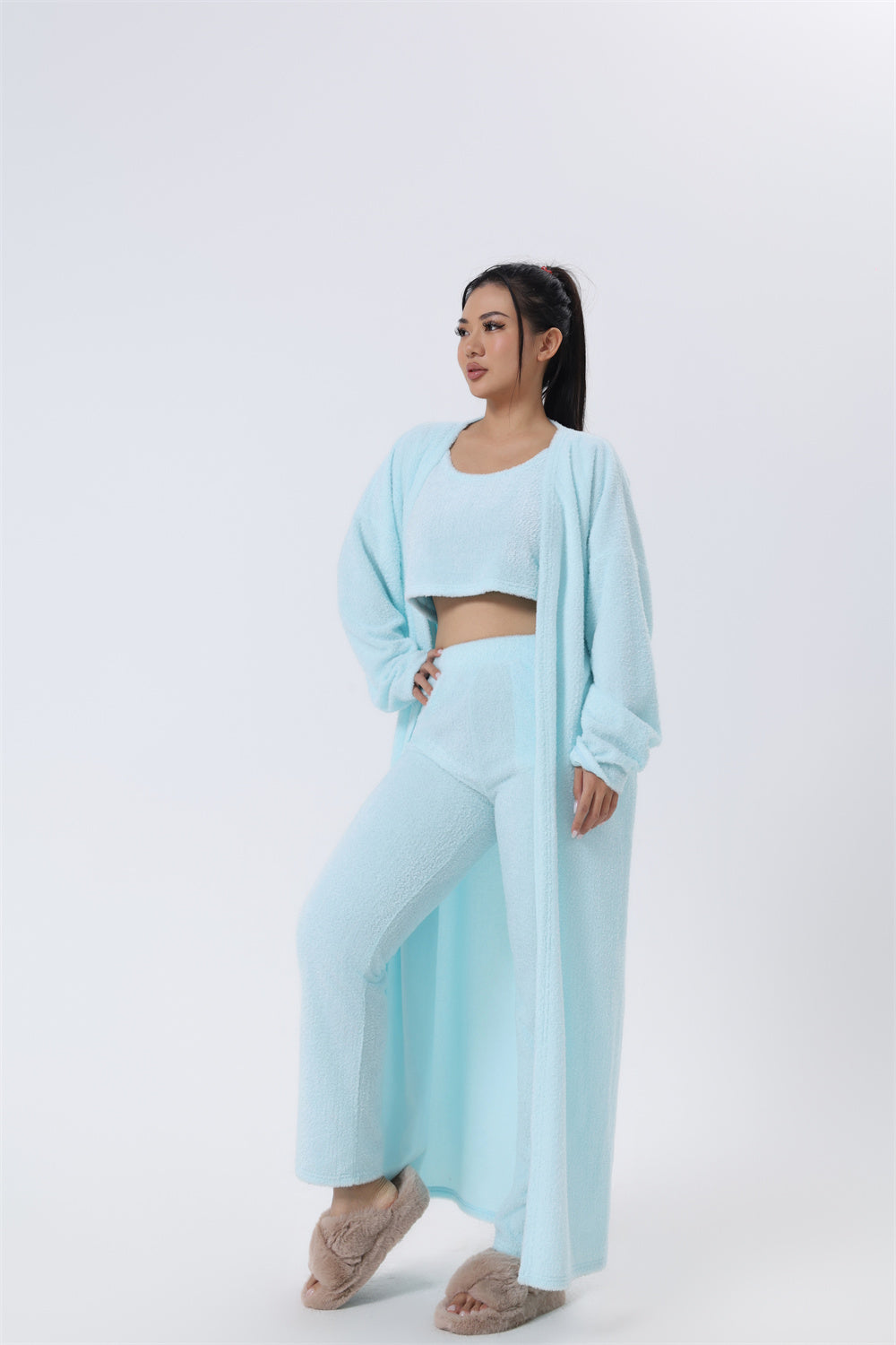 Cozy Pajama Set/3 Piece Lounge Set