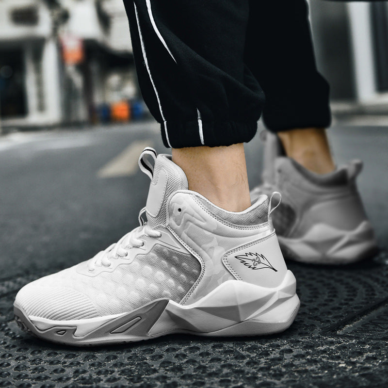 Men's Mid-Top Gradient Mesh Breathable Shoes