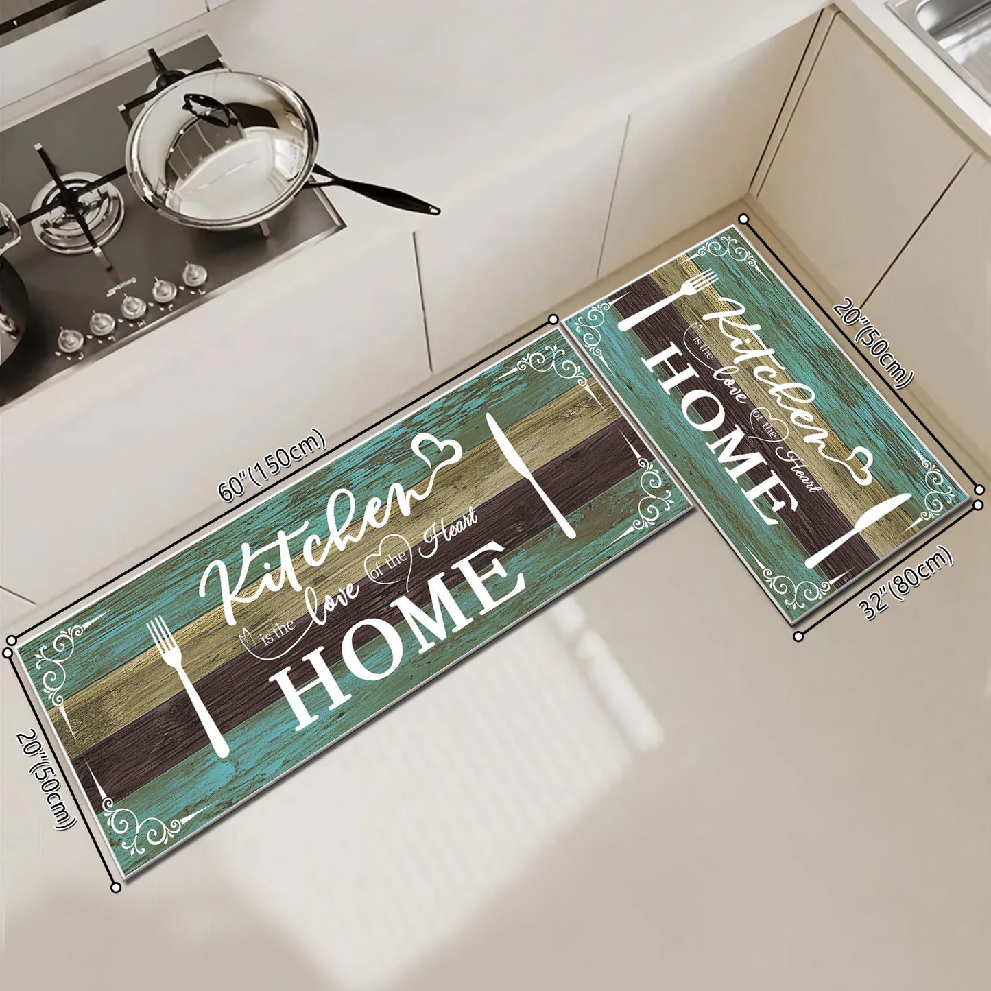 2 Piece Area Rug