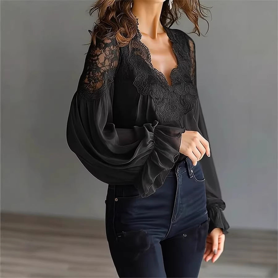 Puff Sleeved Blouse Fashion