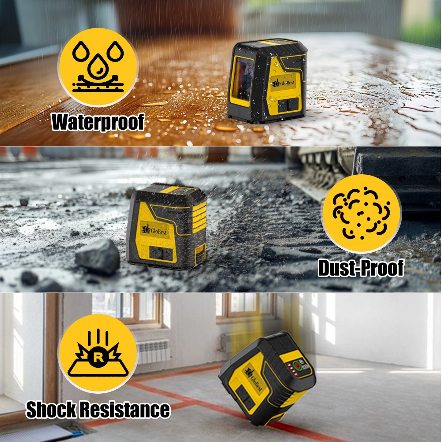 Laser Level With Self-leveling