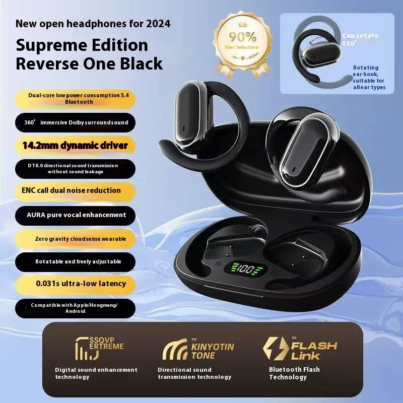 Ear Hook Bone Conduction Wireless Bluetooth Headset
